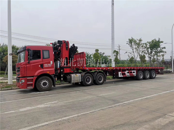 華菱牽引車6軸檢衡車整車圖